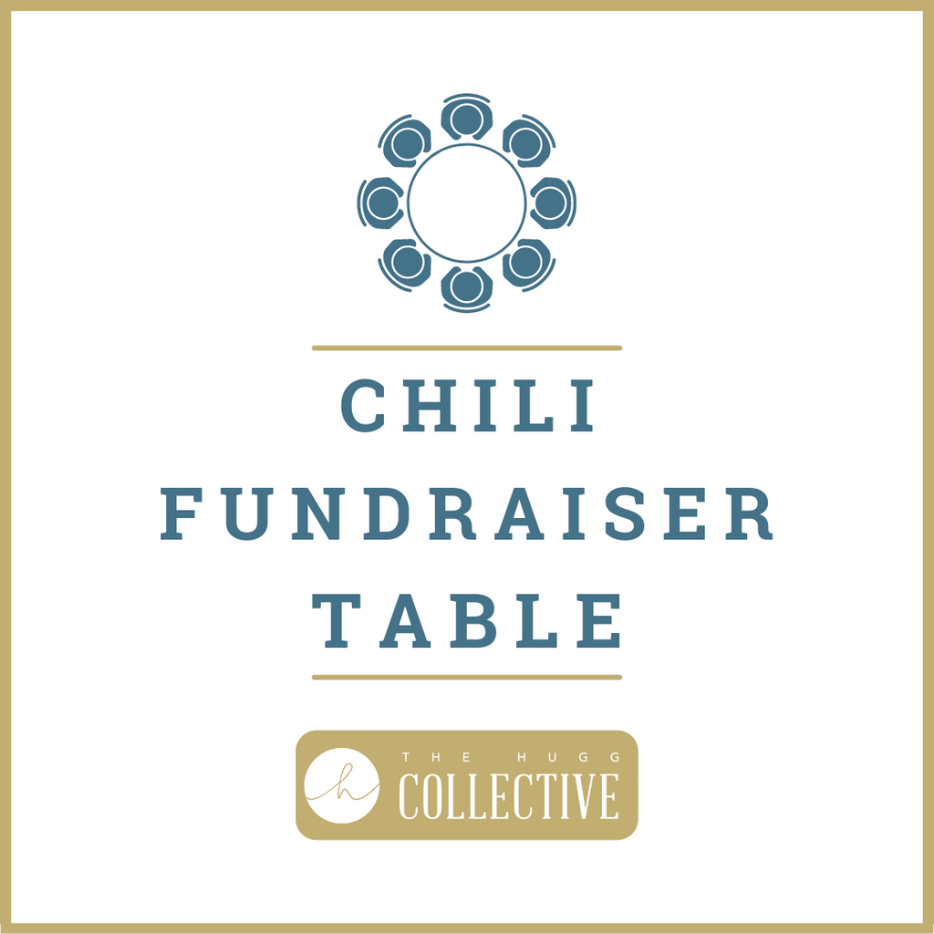 Chili Fundraiser Table